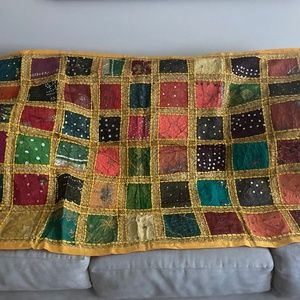 Boho Bohemian Patchwork Indian Decor Tapestry